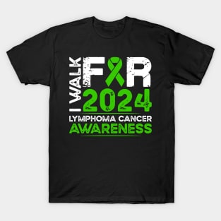 Lymphoma Cancer Awareness 2024 Walk T-Shirt